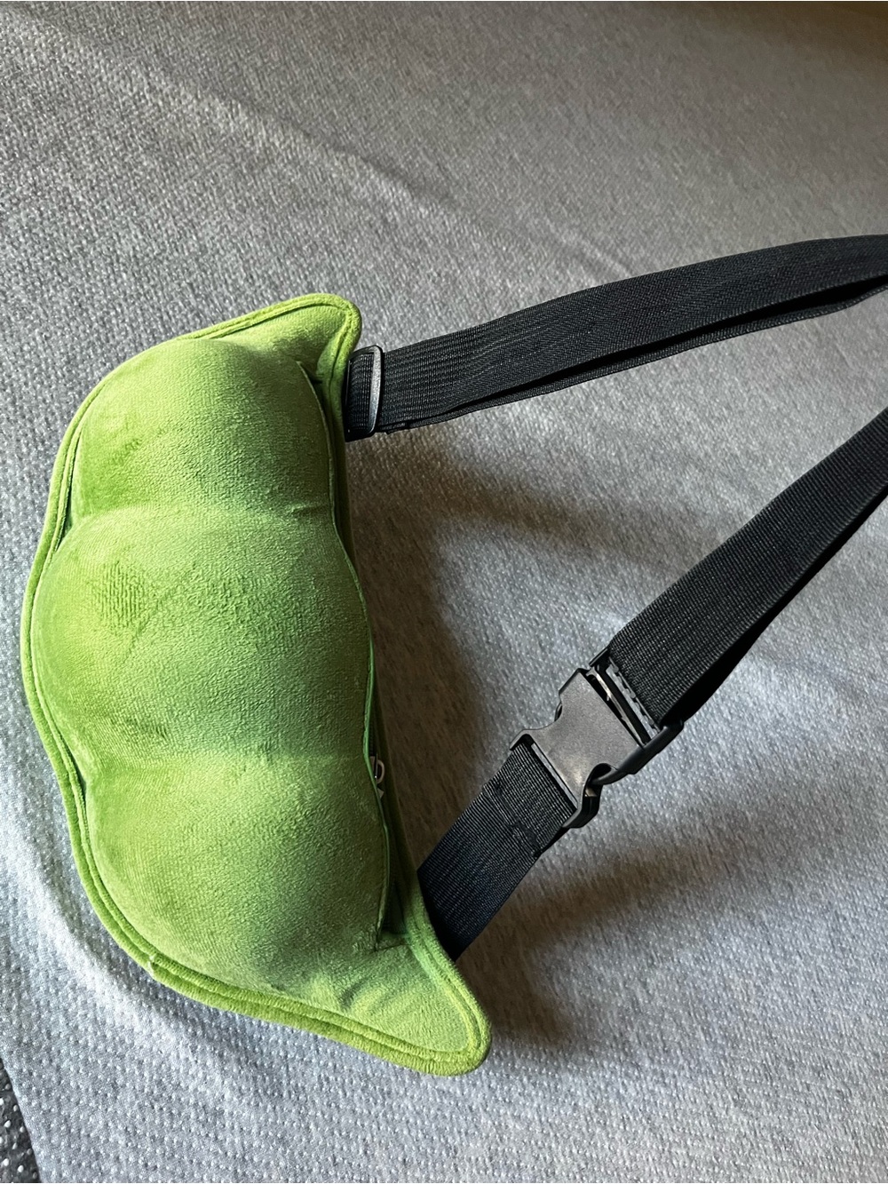 Green Edamame Bean Bag — Lime Green Fanny Pack
